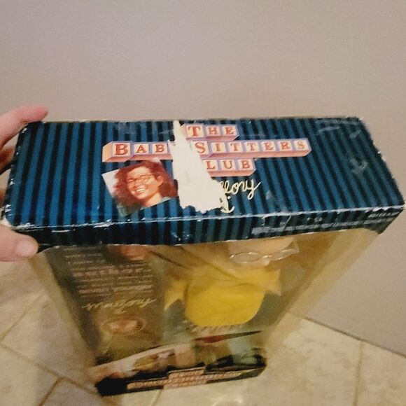 The Babysitters Club Doll Vintage Mallory 18" Kenner 1993 New in box - Picture 3 of 9